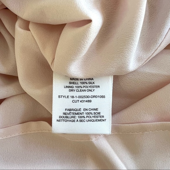 Joie Cristeta Silk Dress Rosewater Sz XS - Picture 6 of 9
